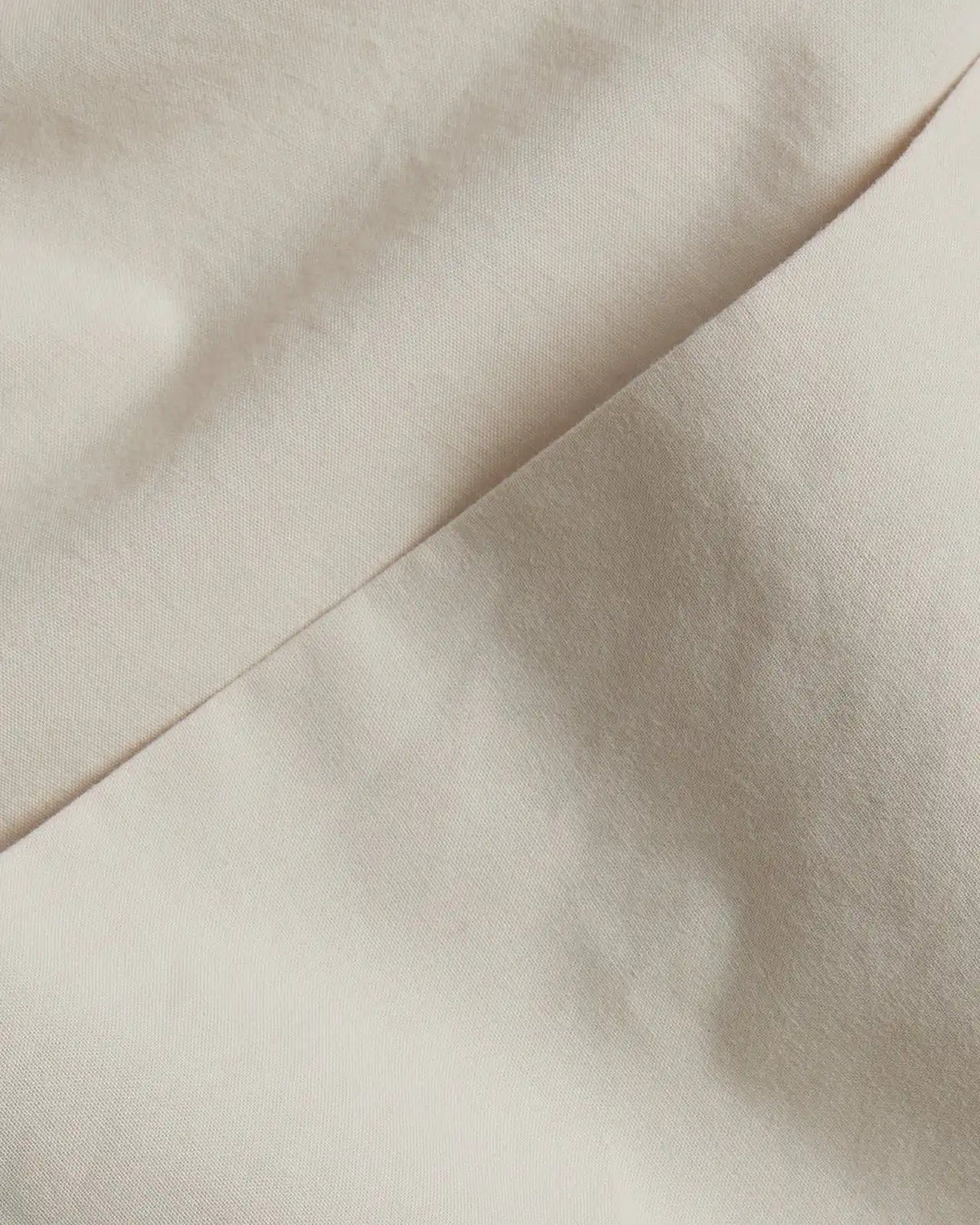Brushed Cotton Sham Set (Bone)