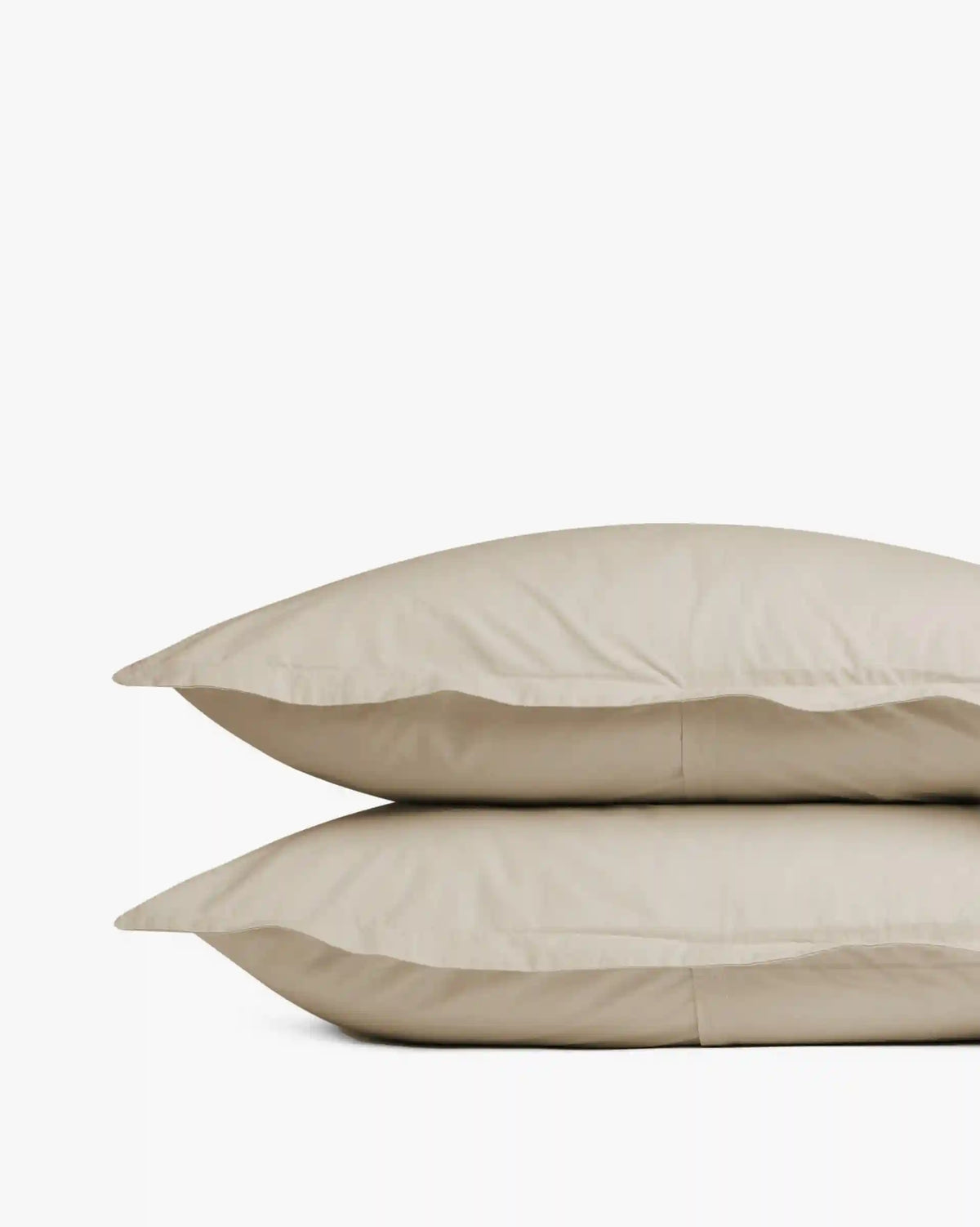 Brushed Cotton Sham Set - FINAL SALE (Latte)