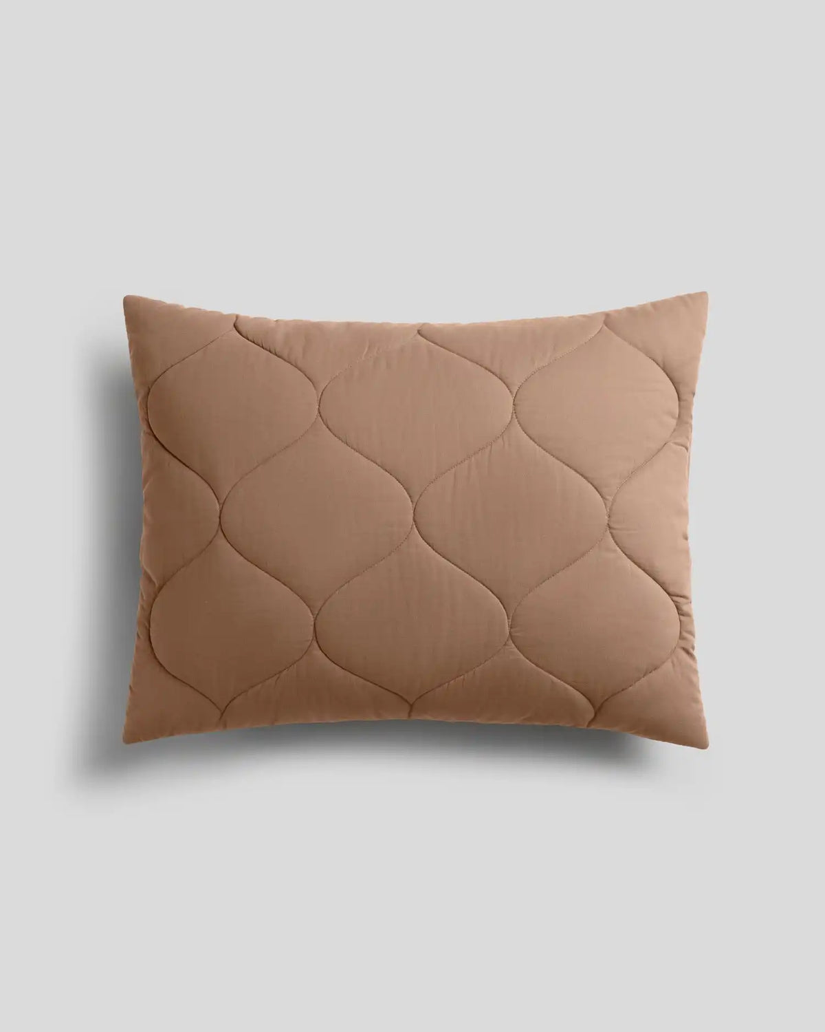 Cotton Drift Sham Set (Adobe)