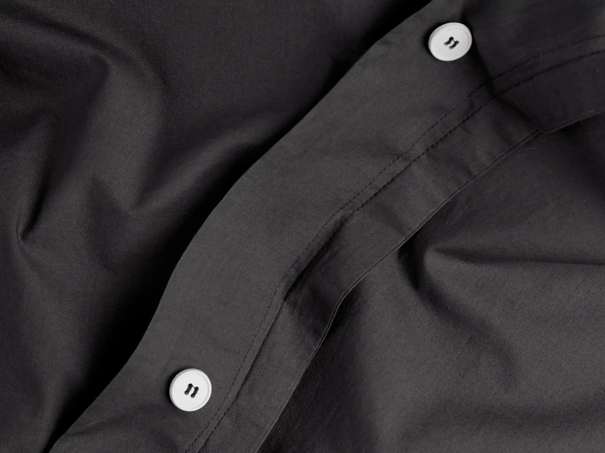 Percale Duvet Cover - FINAL SALE (Slate)