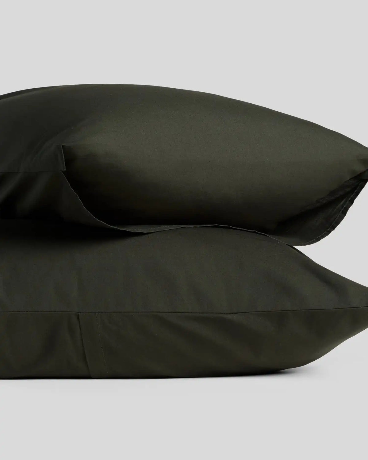 Percale Pillowcase Set (Evergreen)