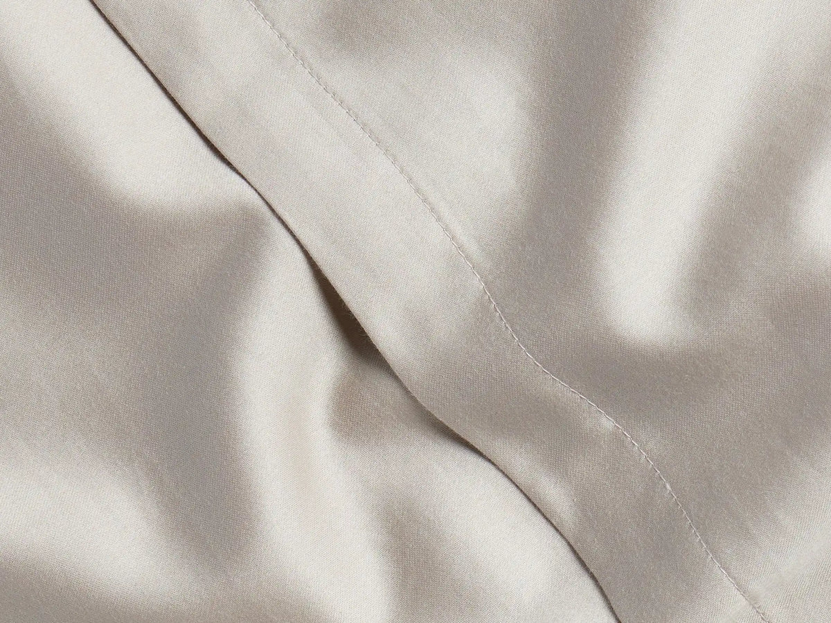 Sateen Pillowcase Set (Bone)