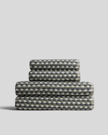 2+2 Organic Mosaic Bath Bundle - Moss and Dusk
