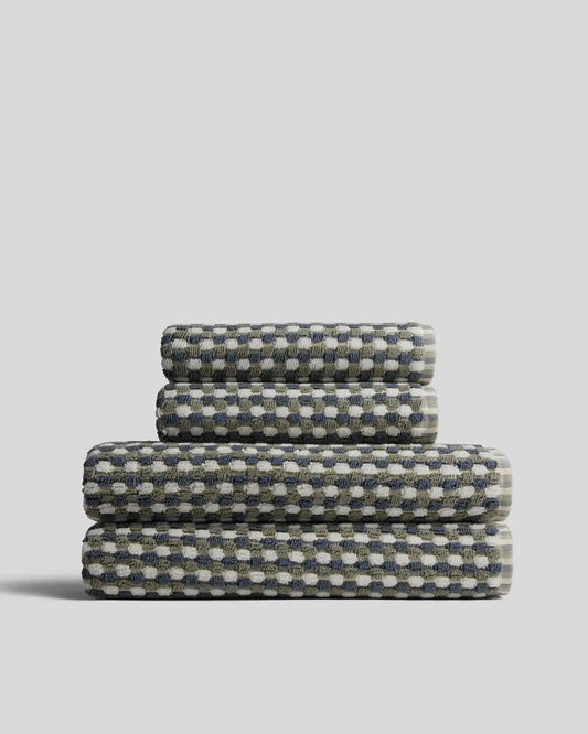 2+2 Organic Mosaic Bath Bundle - Moss and Dusk