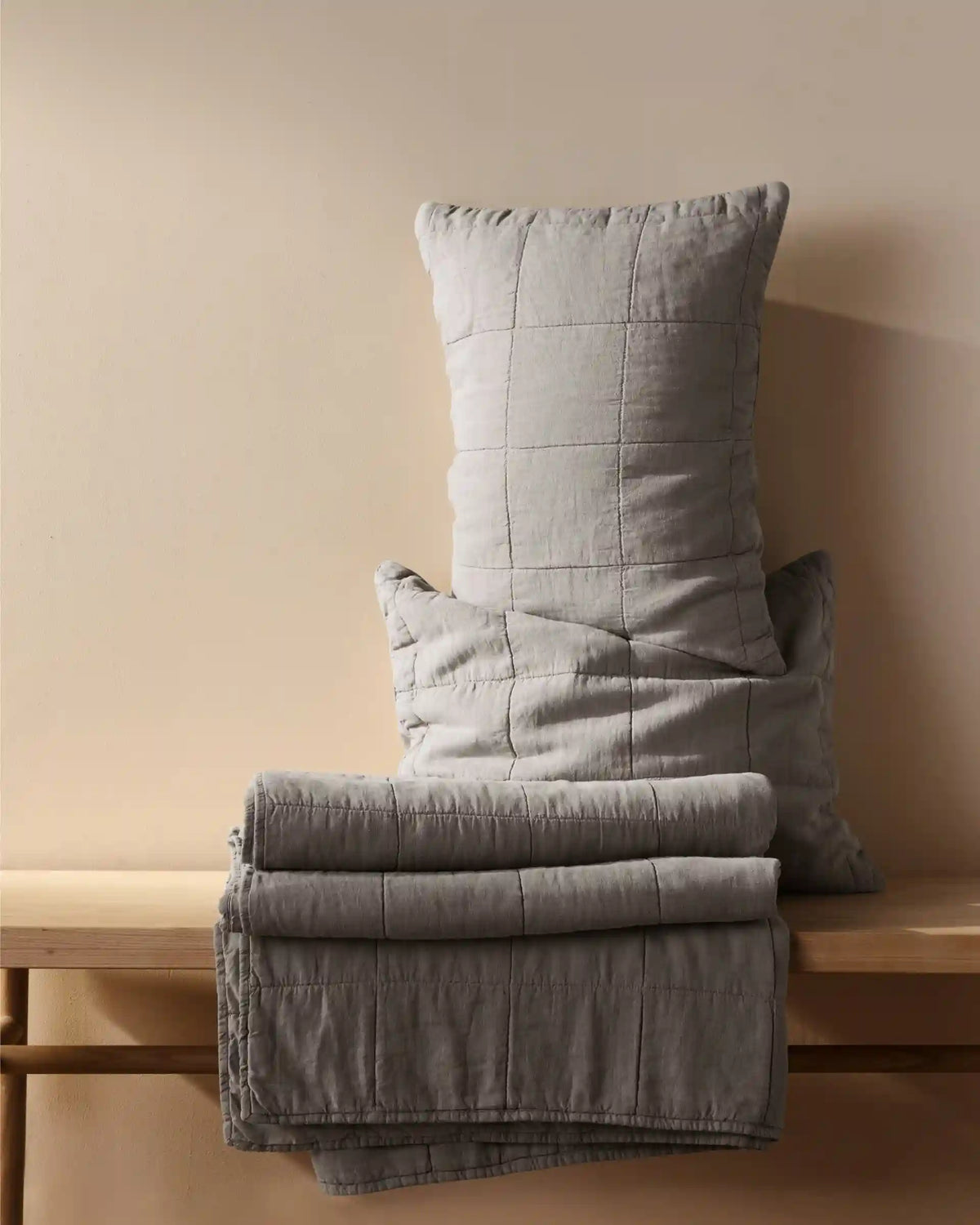 Linen Box Quilt (Pebble)