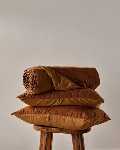 Linen Box Quilt (Tobacco)