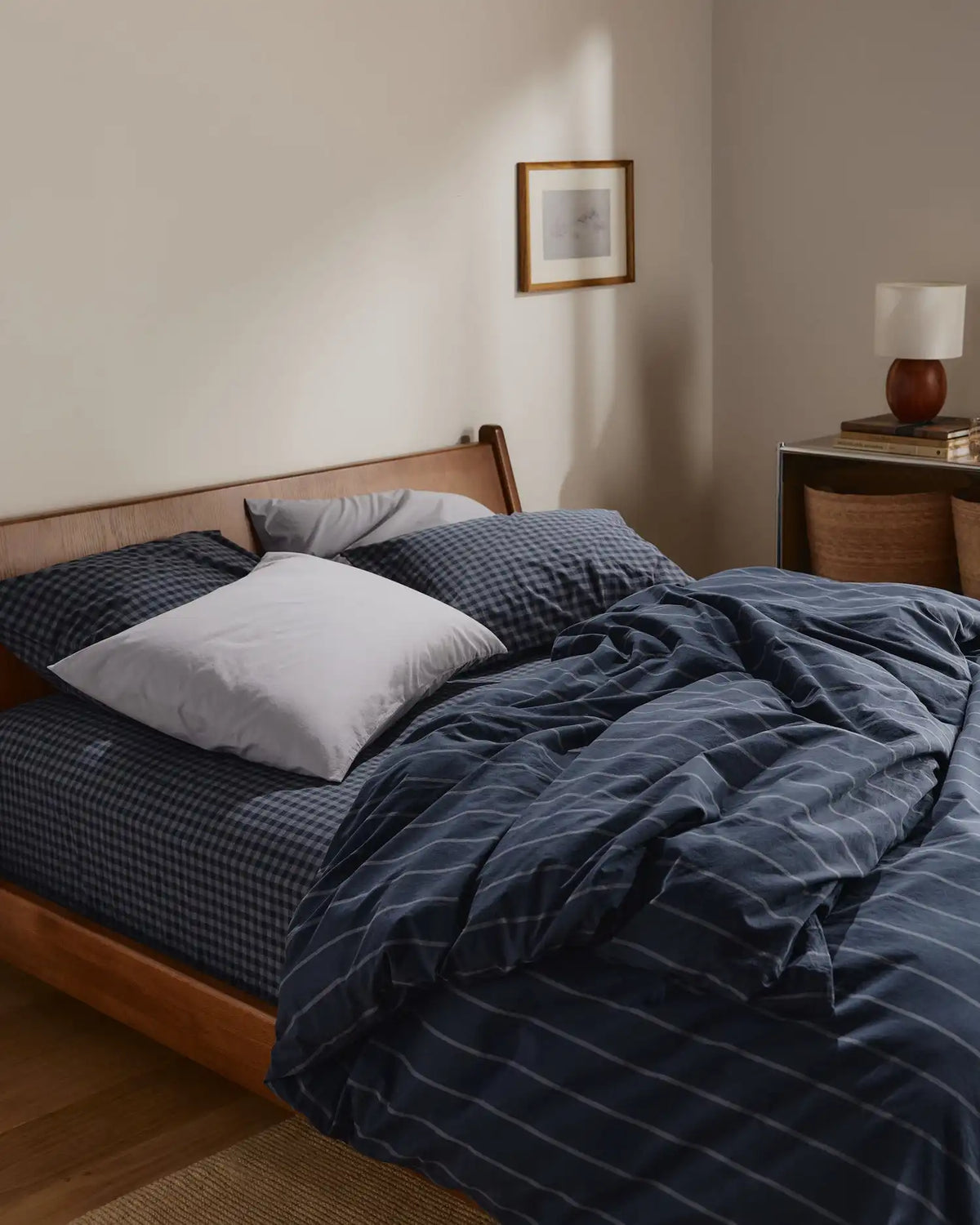 Brushed Cotton Venice Set - Dusk Check/Stripe F/Q