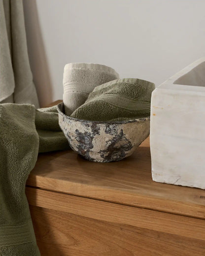 Classic Turkish Cotton Towels (Thyme)