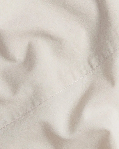 Percale Fabric Swatch (Bone)