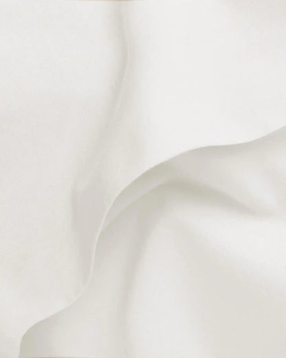 Percale Fabric Swatch (Cream)