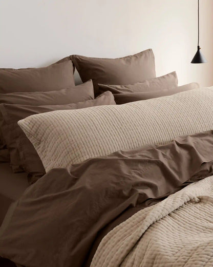 Air Cotton Body Pillow Cover - FINAL SALE (Bone)