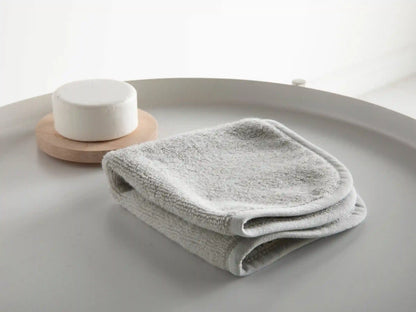 Organic Baby Washcloth - FINAL SALE (Light Grey)