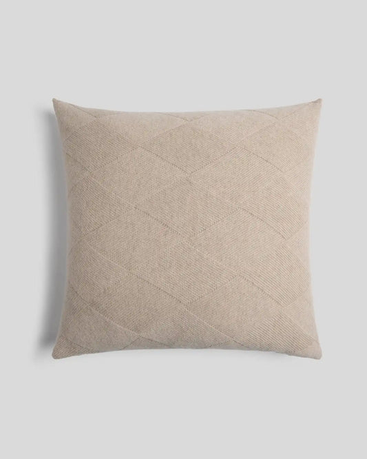 Basketweave Merino Pillow Cover - FINAL SALE (Natural)