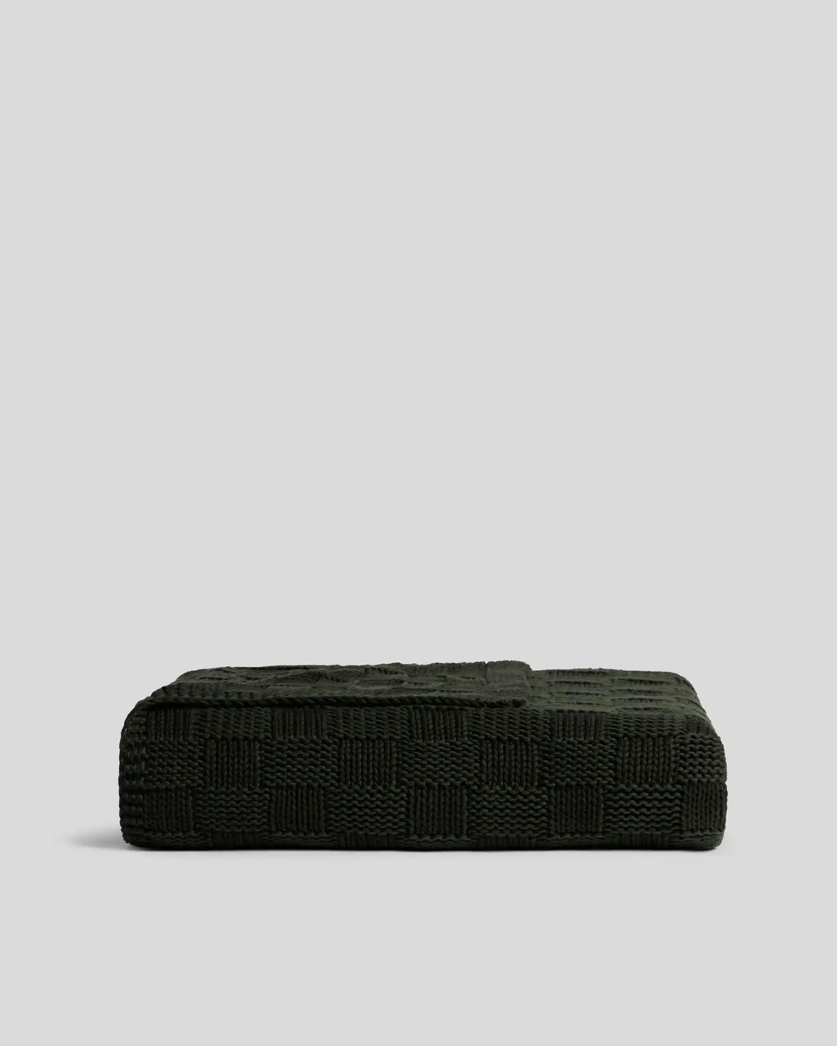 Basketweave Throw (Evergreen)