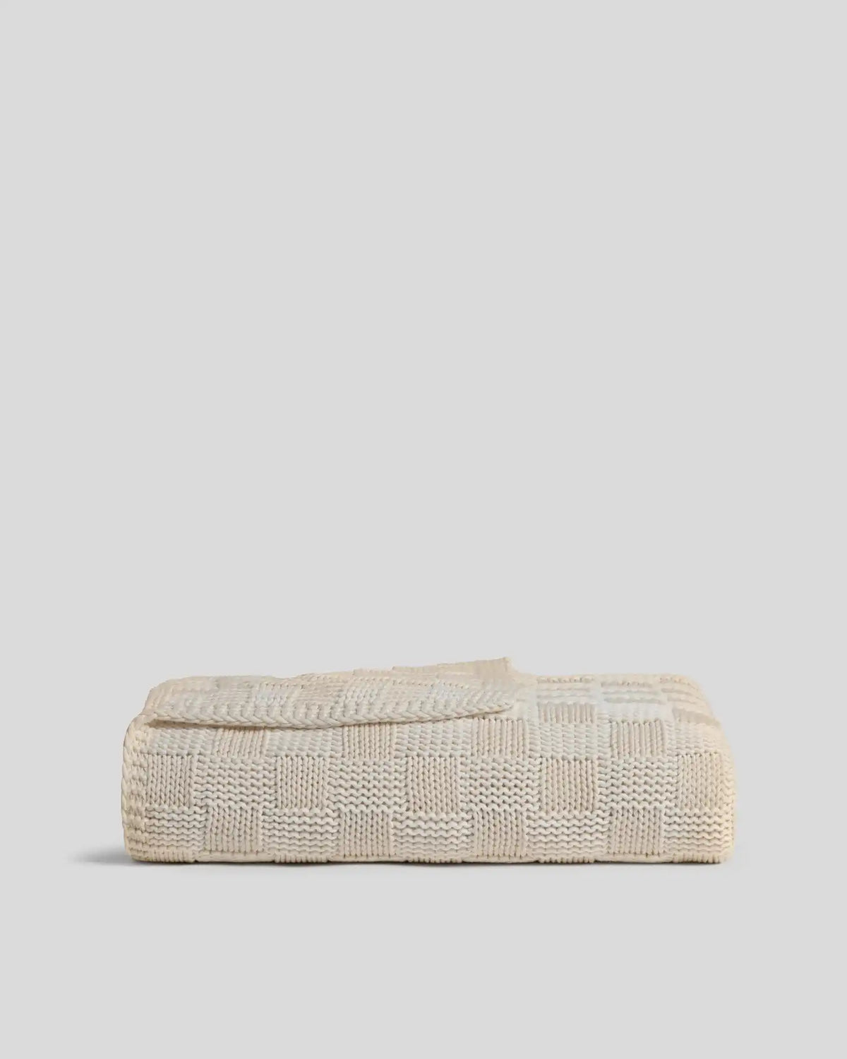 Basketweave Throw (Natural)