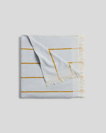 Bayside Beach Towel - FINAL SALE (Lagoon with Marigold)