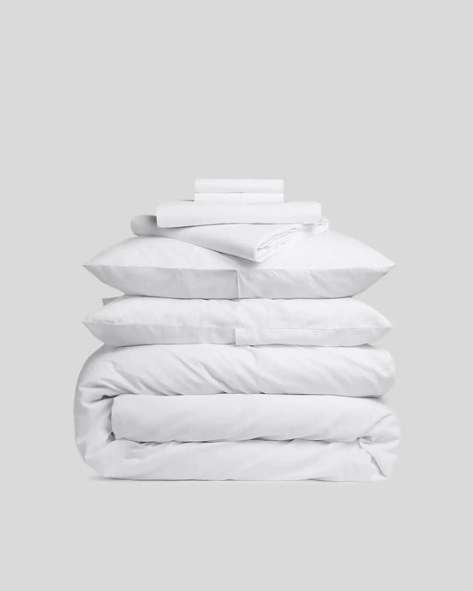 Brushed Cotton Bundle - White TW/XL