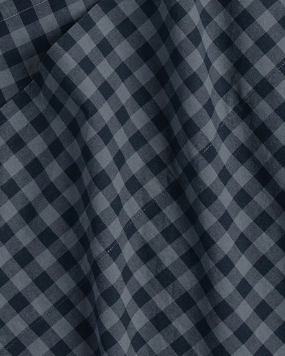 Brushed Cotton Sheet Set - Dusk Check F/Q