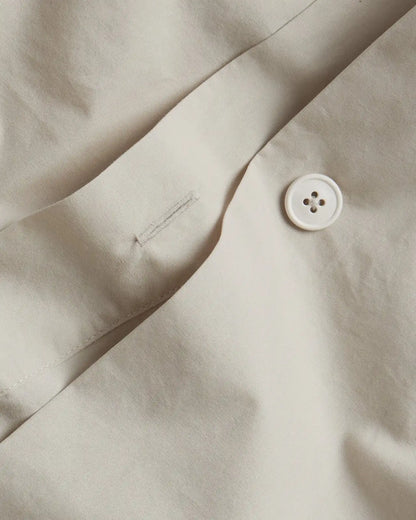Brushed Cotton Duvet Cover (Bone)