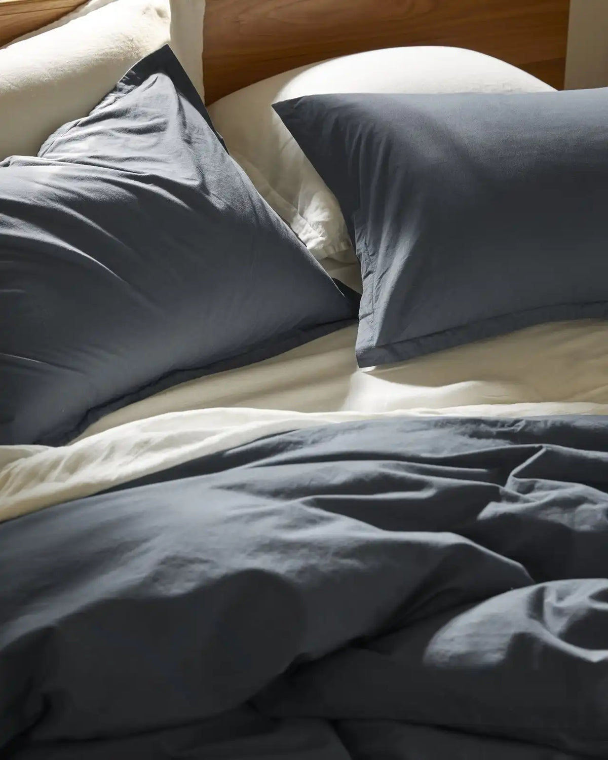 Brushed Cotton Duvet Cover Set - Dusk F/Q