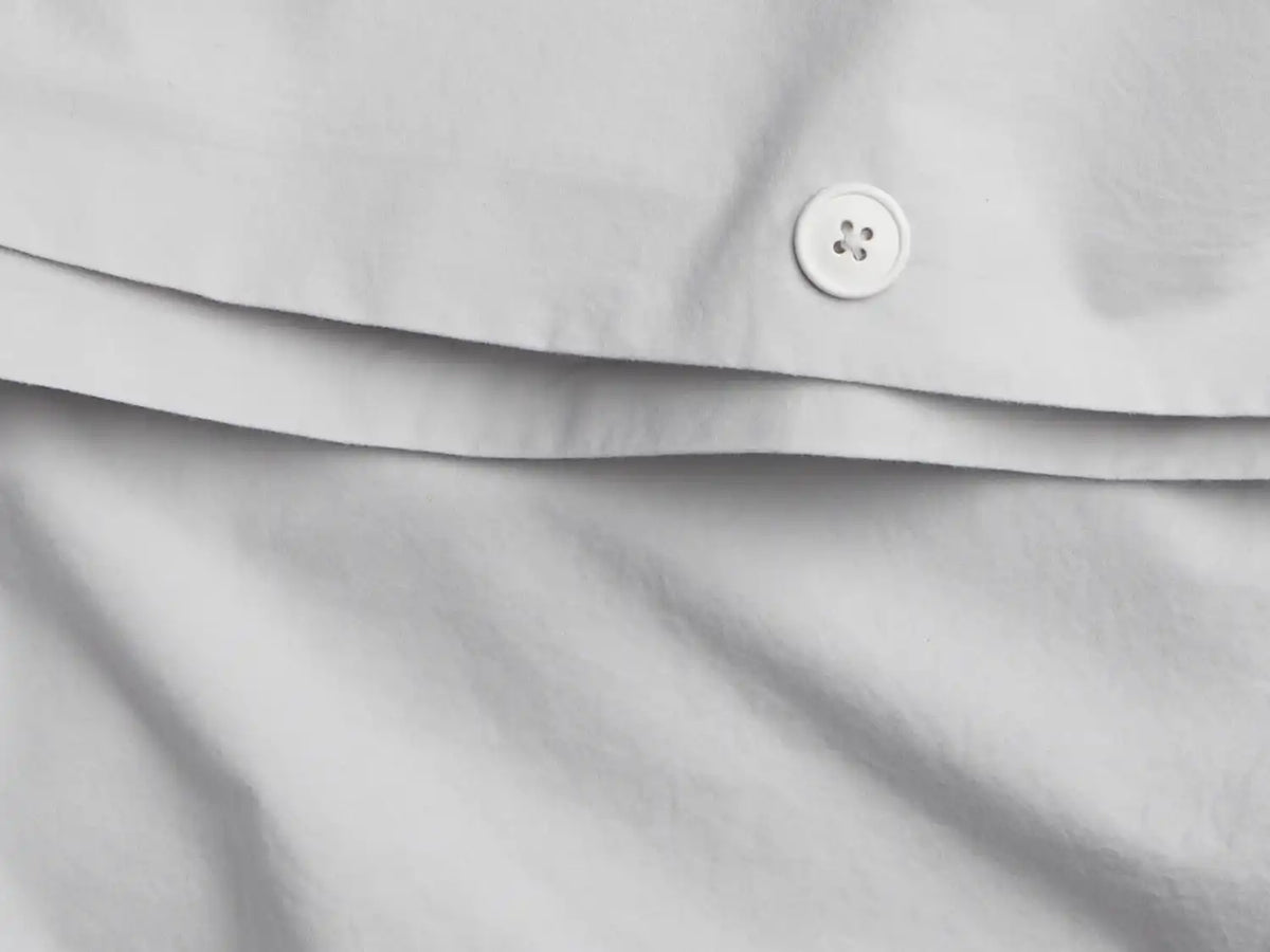 Brushed Cotton Duvet Cover - FINAL SALE (Mist)