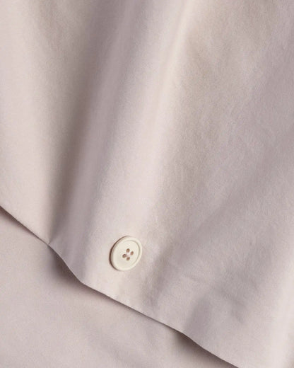 Brushed Cotton Duvet Cover Set - Blush K/CK