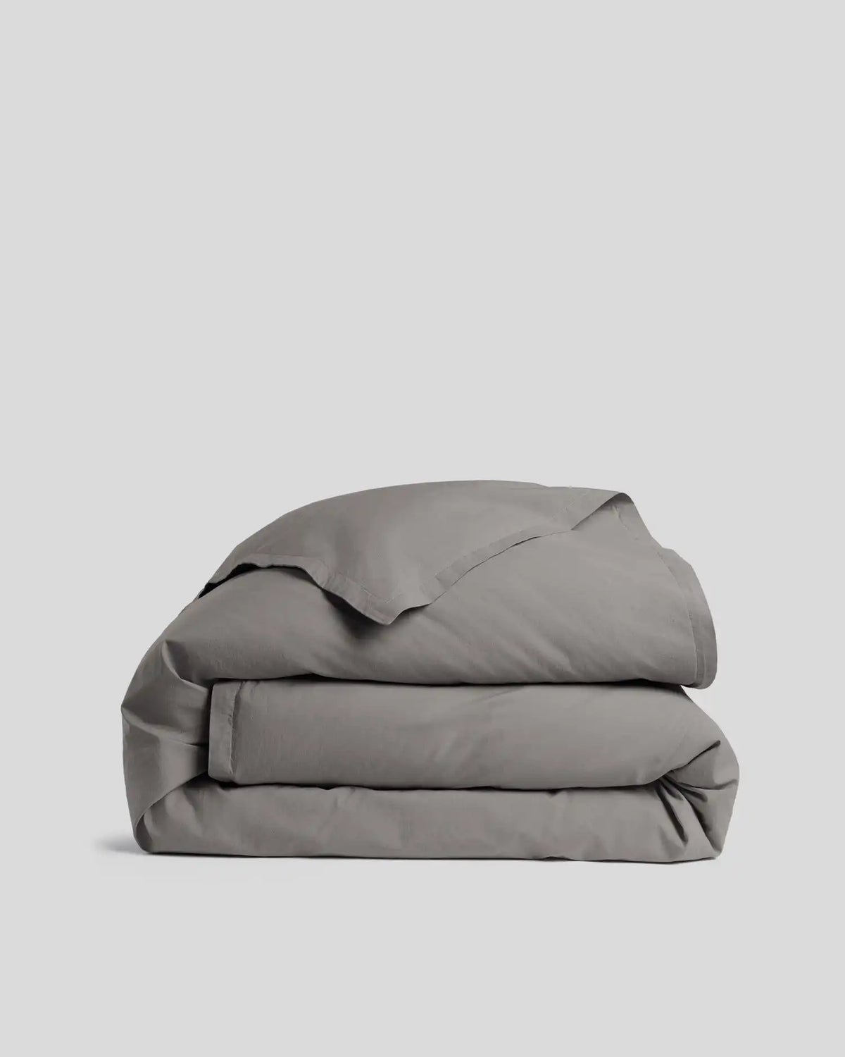 Brushed Cotton Duvet Cover (Pebble)