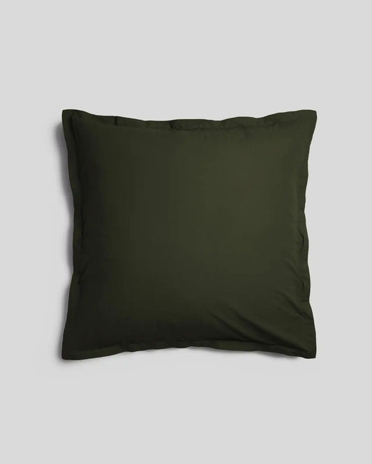 Brushed Cotton Euro Sham (Evergreen)