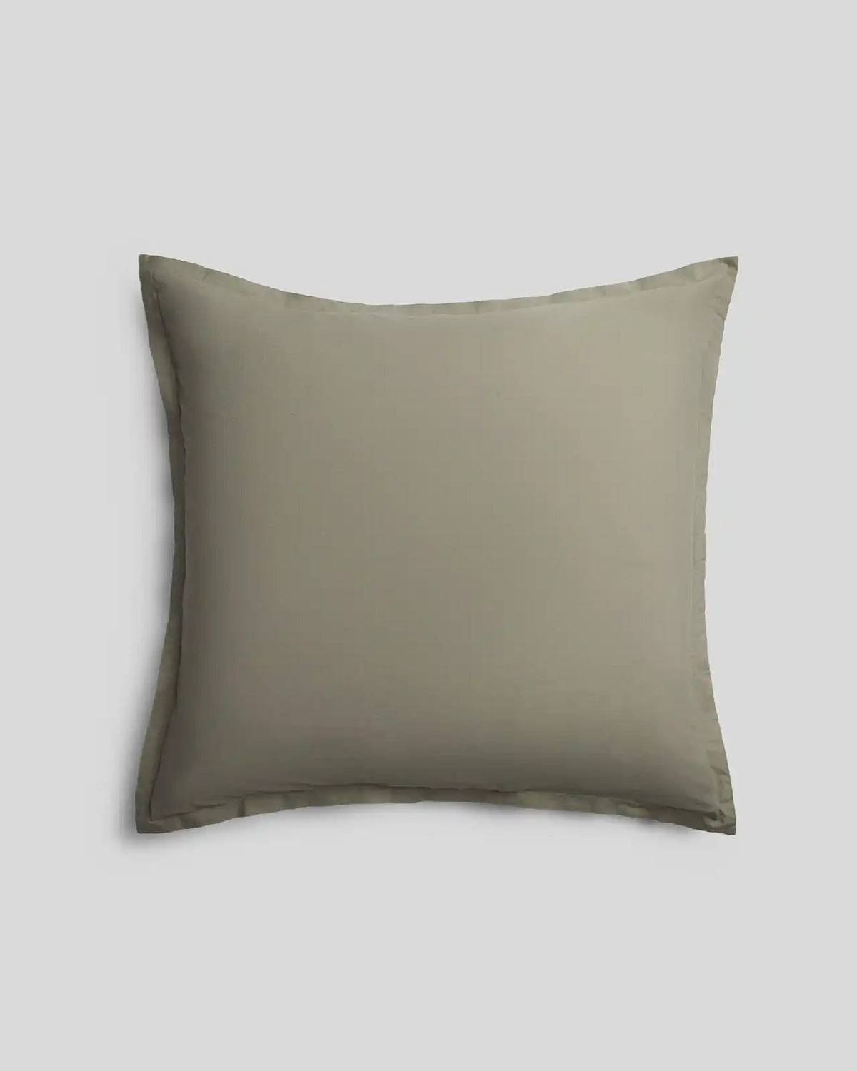 Brushed Cotton Euro Sham (Moss)