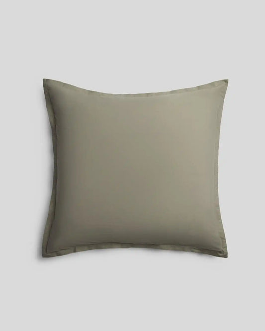 Brushed Cotton Euro Sham (Moss)