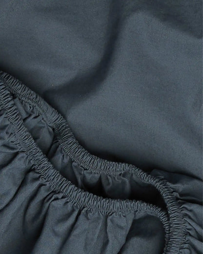Brushed Cotton Fitted Sheet (Dusk)