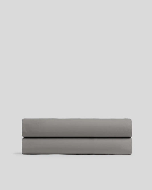 Brushed Cotton Fitted Sheet (Pebble)