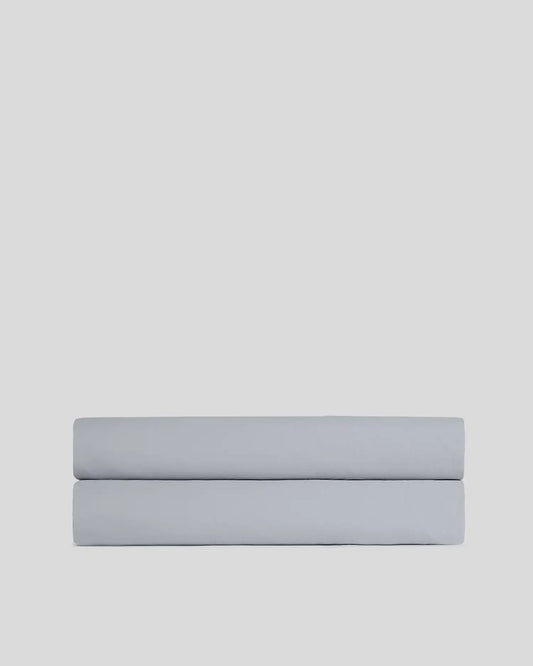 Brushed Cotton Fitted Sheet (Sky)