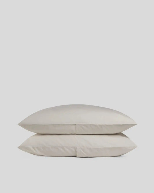 Brushed Cotton Pillowcase Set (Bone)