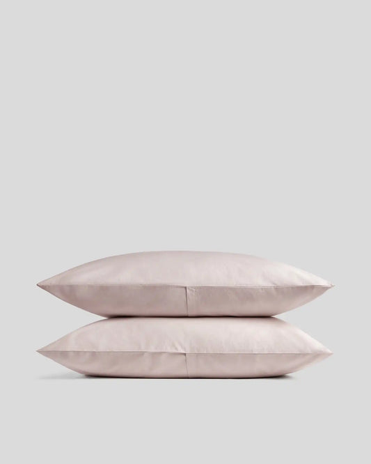Brushed Cotton Pillowcase Set (Blush)