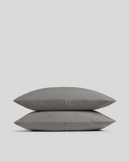 Brushed Cotton Pillowcase Set (Pebble)