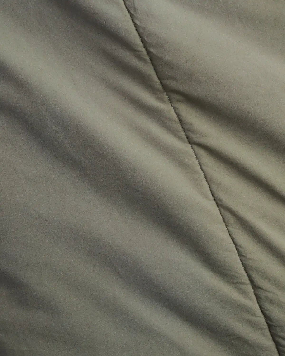 Brushed Cotton Quilted Sham Set (Moss)