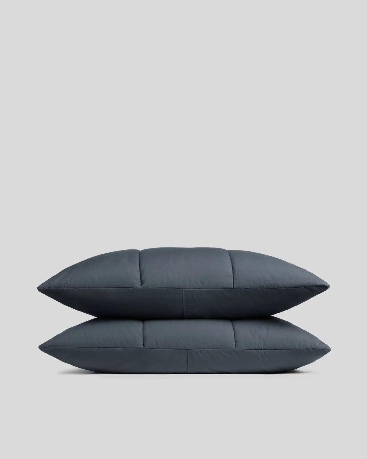 Brushed Cotton Quilted Sham Set (Dusk)