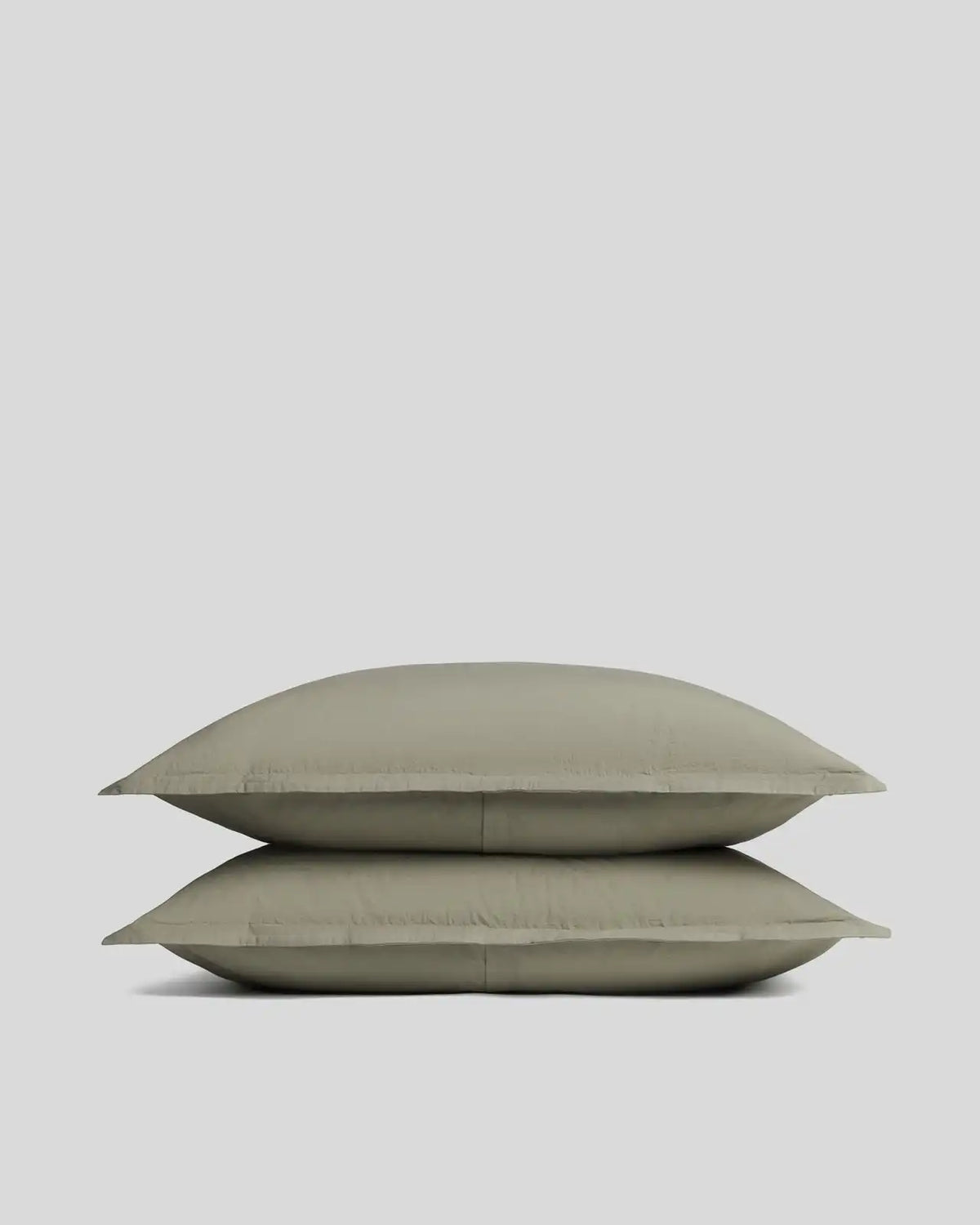 Brushed Cotton Sham Set (Moss)