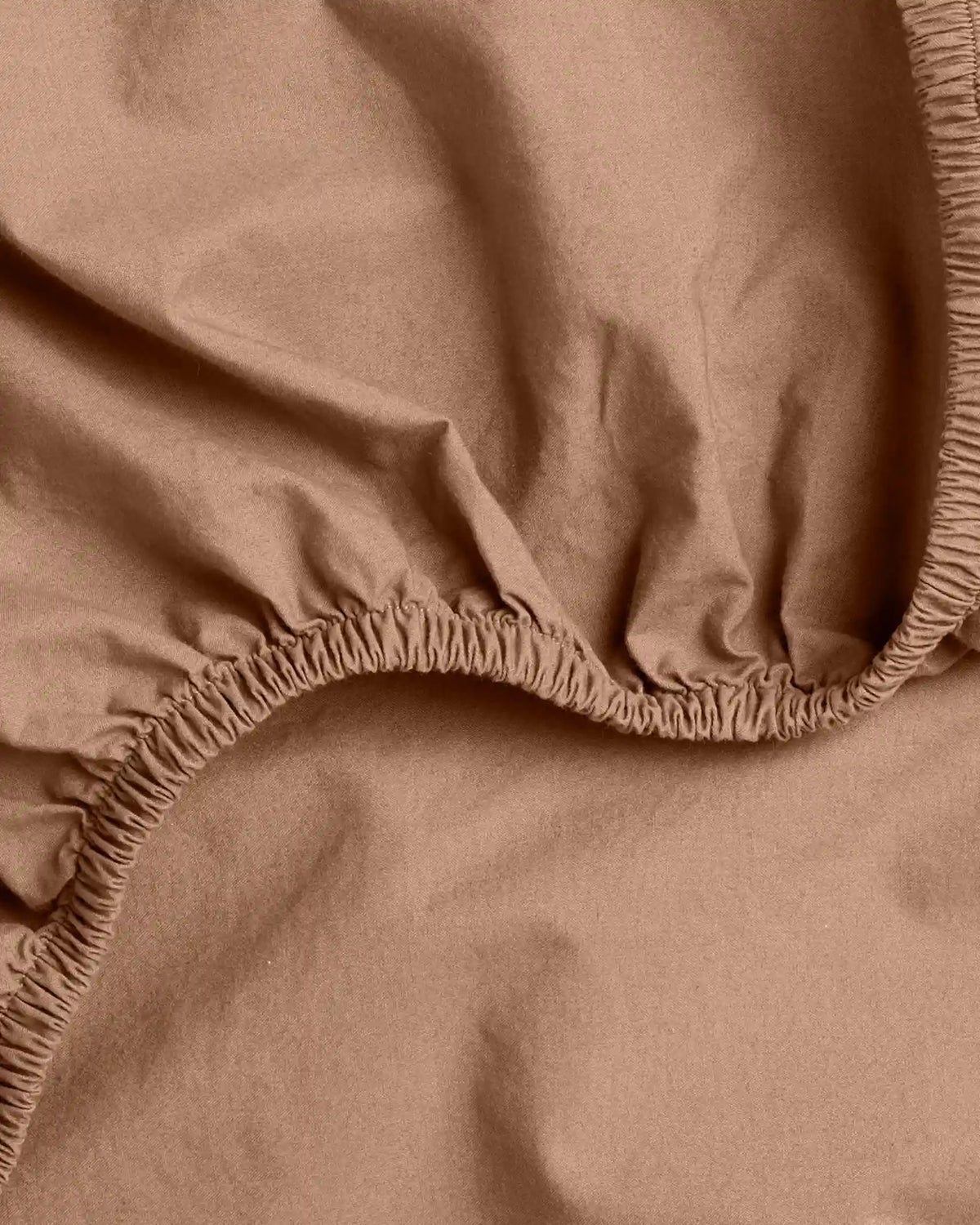 Brushed Cotton Fitted Sheet (Adobe)
