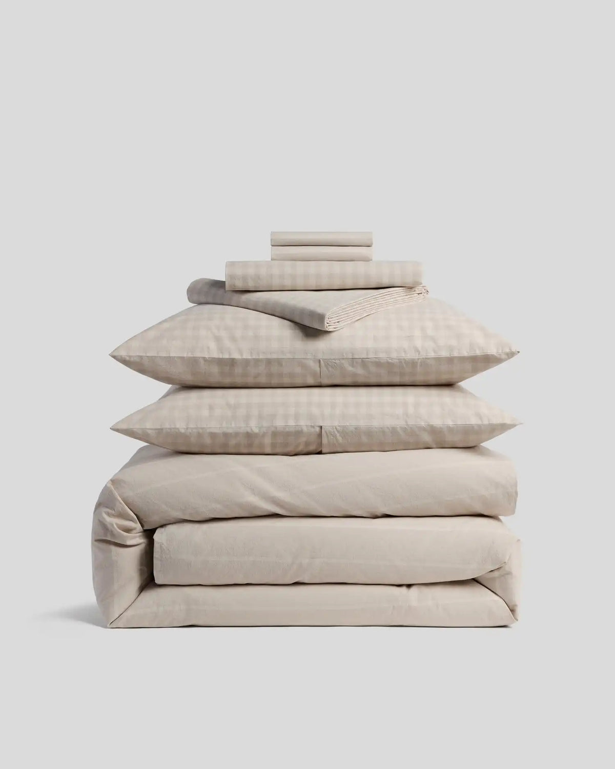 Brushed Cotton Bundle - Bone Check/Stripe F/Q