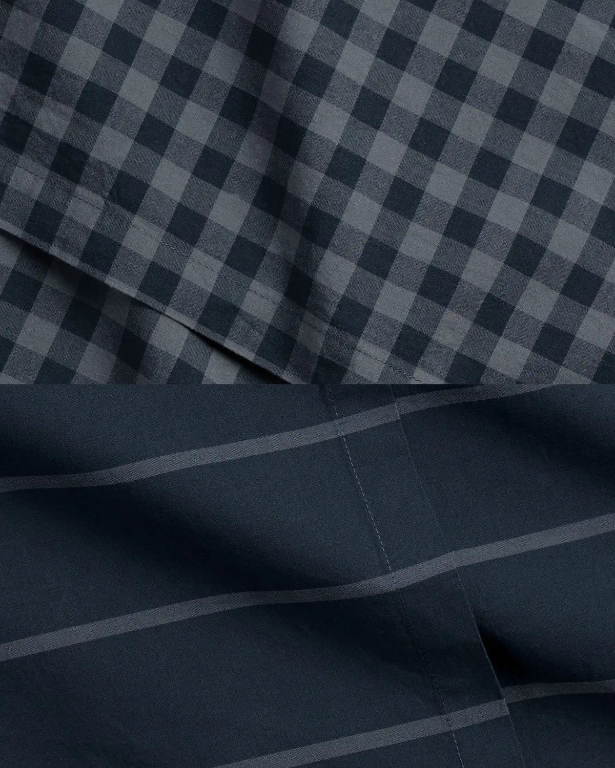 Brushed Cotton Venice Set - Dusk Check/Stripe TW/XL