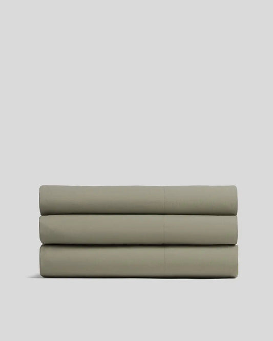 Brushed Cotton Top Sheet (Moss)