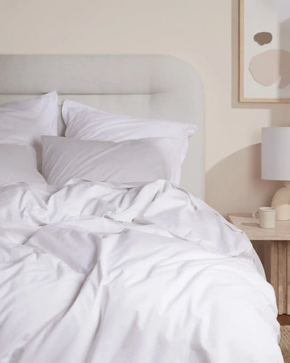 Brushed Cotton Top Sheet (White)