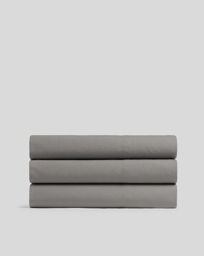 Brushed Cotton Top Sheet (Pebble)