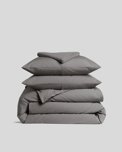 Brushed Cotton Venice Set - Pebble F/Q