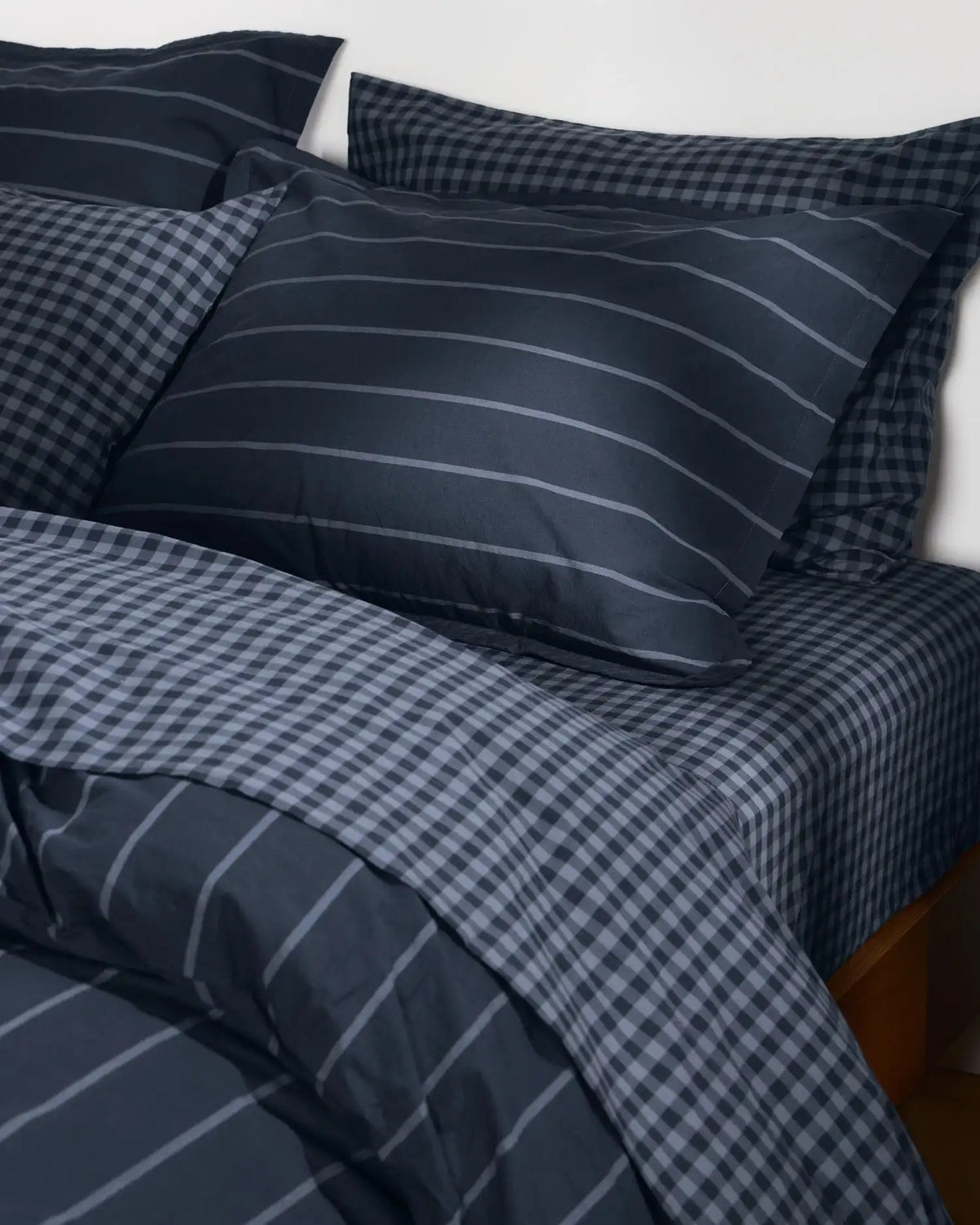Brushed Cotton Bundle - Dusk Check/Stripe TW/XL