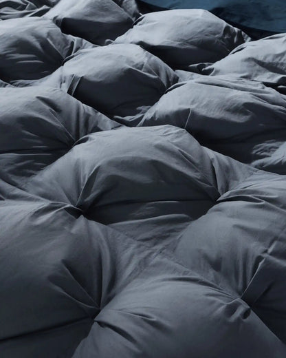 Organic Cotton Puff Comforter (Dusk)