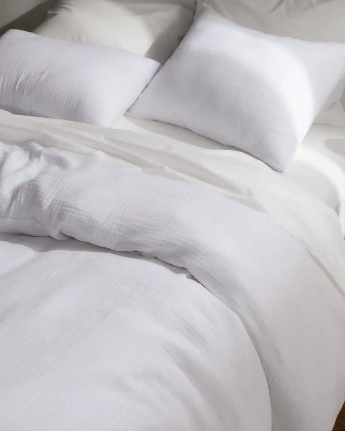 Organic Cloud Cotton Duvet Cover - FINAL SALE (White)