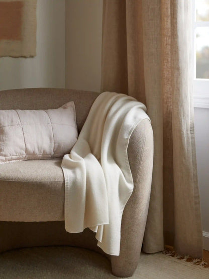 Cashmere Baby Blanket (Ivory)